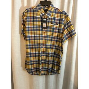 US Polo Association men's button up the front shirt